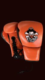 Boxerská rukavica oranžová – Obrázok 4